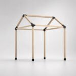 A-Type Pergola Kit for 4x4 Wood Posts