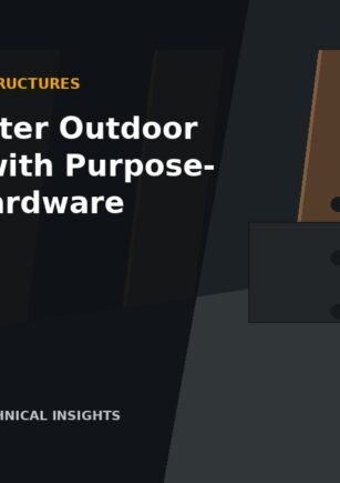 Building Better Outdoor Structures with Purpose-Designed Hardware