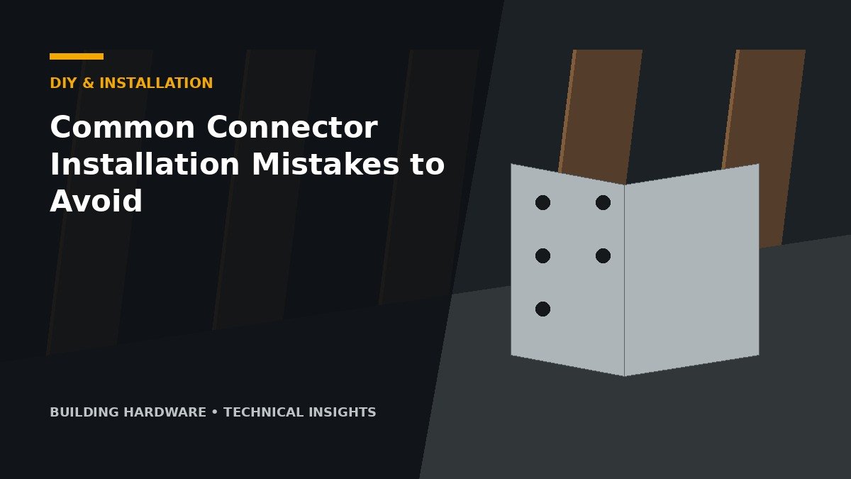 Common Connector Installation Mistakes to Avoid