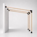 Double Wall Mount Pergola Kit for 4x4 Wood Posts