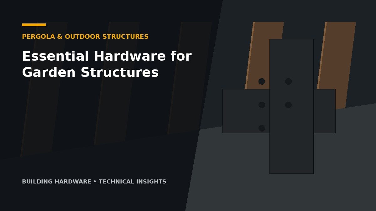 Essential Hardware for Garden Structures