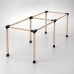 Double Pergola Kit for 4x4 Wood Posts