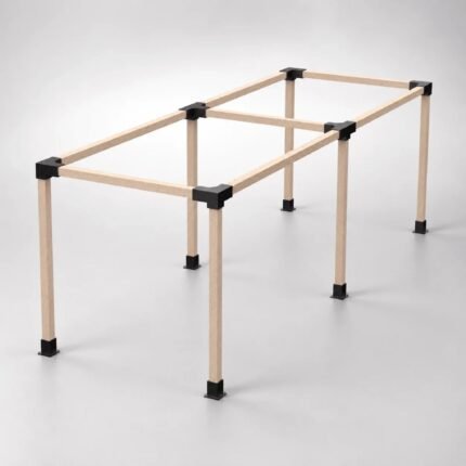 Double Pergola Kit for 4x4 Wood Posts