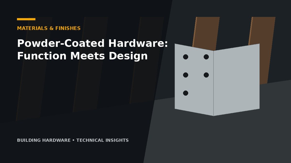 Powder-Coated Hardware: Function Meets Design