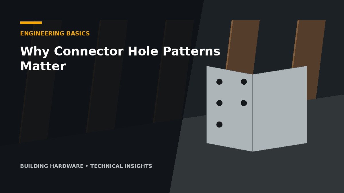 Why Connector Hole Patterns Matter